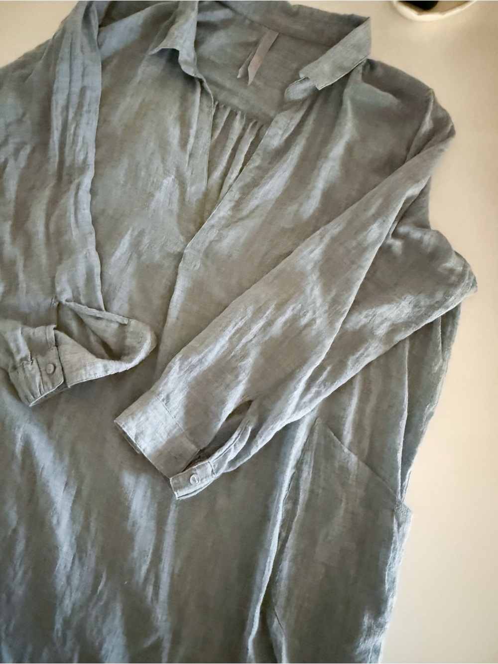 Lightweight Denim Type Tunic